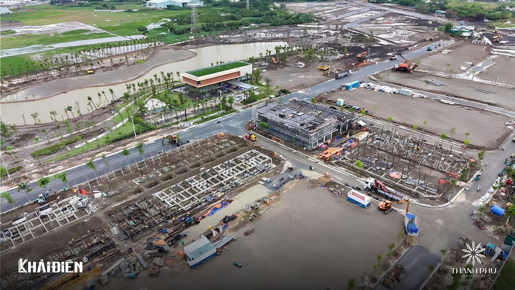 Tiến độ thực tế Thanh Phú Centre Point